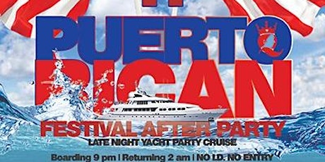Puerto Rican Day Festival After Party Cruise At Hornblower Pier 15 primary image