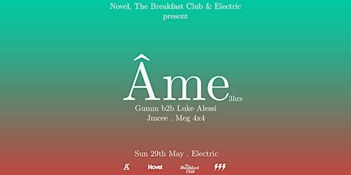 Novel & Electric Present Âme (3hrs)