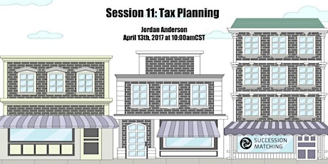 Tax Planning with Jordan Anderson primary image