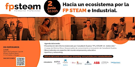 Imagen principal de Hacia un ecosistema por la FP STEAM e Industrial.