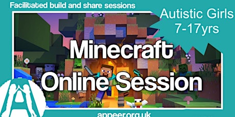 APPEER Girls/Teens Minecraft Build Session - Fortnightly build tickets