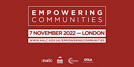 EMPOWERING COMMUNITIES (VIRTUAL TICKETS ONLY)