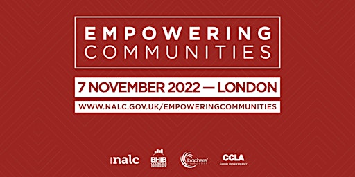 EMPOWERING COMMUNITIES (IN-PERSON TICKETS ONLY)