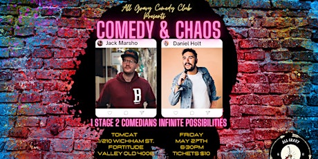 All Gravy Comedy Club Presents Comedy & Chaos @ Tomcat! tickets