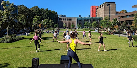 Outdoor Zumba class at Central Courtyard tickets