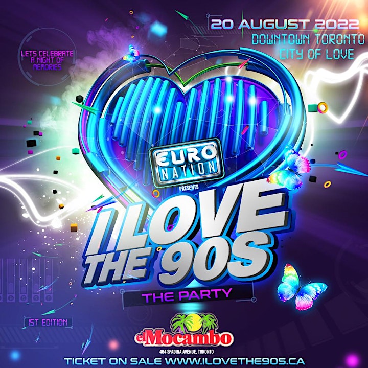 I Love The 90s : The Party (Toronto) image