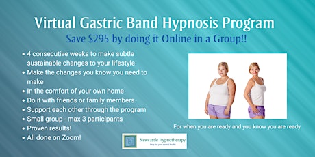 Weight Loss using the Virtual Gastric Band Hypnosis Program tickets