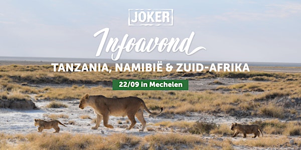 Infoavond Tanzania, Zuid-Afrika, Namibië met je eigen gezelschap (Mechelen)