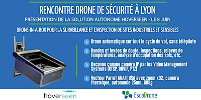 Démonstration Hoverseen : Drone autonome pour la sécurité et l'inspection