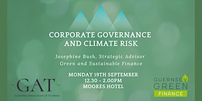 GAT and GF Luncheon - Green and Sustainable Finance
