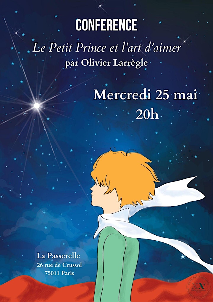 Image pour Conférence : Le Petit Prince et l'art d'aimer 