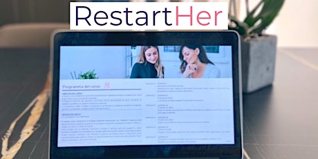 RestartHer, corso online per donne con un'idea di business biglietti
