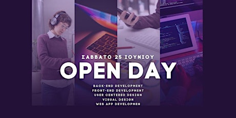 Web Open Day | Σάββατο 25 Ιουνίου tickets