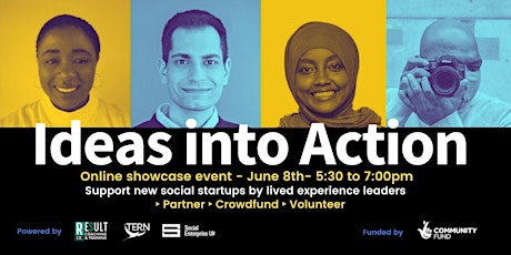 Imagem principal de Ideas into Action: Lived experience leaders introduce their startups