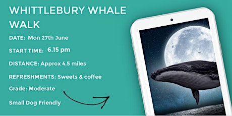 WHITTLEBURY WHALE WALK | 4.3 MILES | MODERATE | NORTHANTS tickets