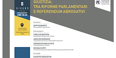 Giustizia: tra riforme parlamentari e referendum abrogativi