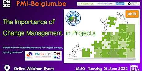 Primaire afbeelding van Webinar: PM Fair - The Importance of Change Management in Projects