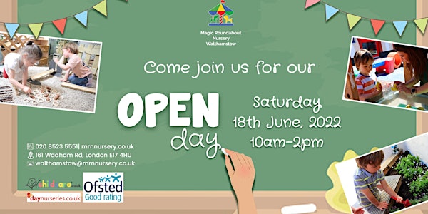 Open Day Event - MRN Walthamstow