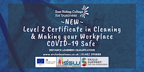 Certificate in Cleaning Principles & Making your Workplace COVID-19 Safe tickets