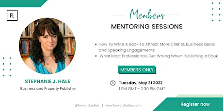 FL Members Mentoring with Stephanie Hale - Premium Members ONLY tickets