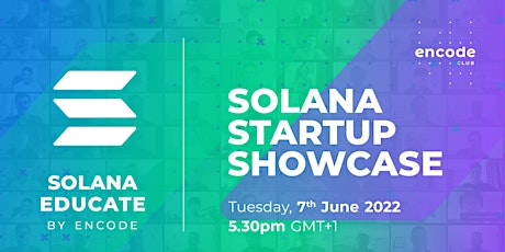 Solana Startup Showcase biglietti