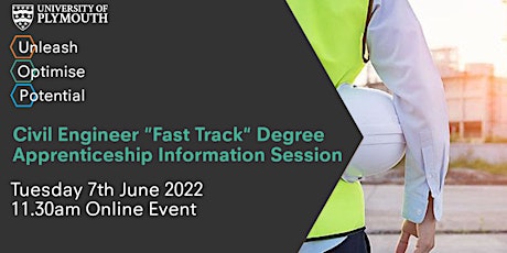 Civil Engineer "Fast Track" Degree Apprenticeship Information Session tickets