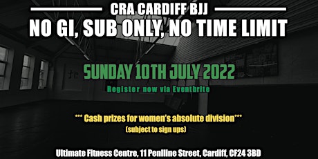 Cardiff No Gi Submission Only Competition tickets