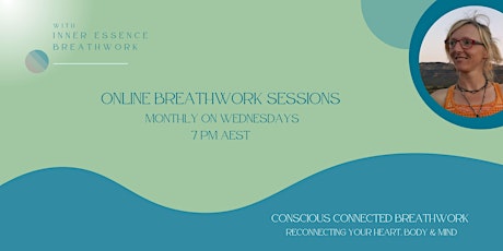 Monthly online breathwork session - Inhale, Exhale & Let Go! tickets