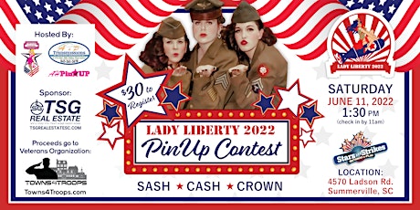 Lady Liberty Pinup Contest tickets