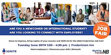 Fredericton Job Fair for Newcomers and International Students tickets