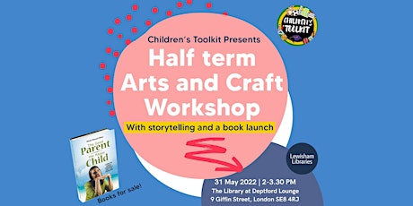Family arts, craft and storytelling event including a parenting book launch tickets