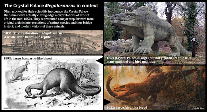 The Art & Science of the Crystal Palace Dinosaurs - book launch and talk image