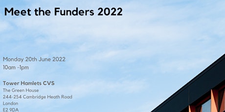 Meet the Funders 2022 tickets