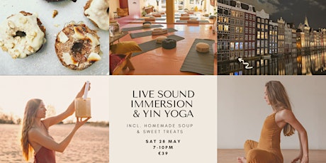 Healing Sound Immersion • Yin Yoga • Soup & Sweets tickets