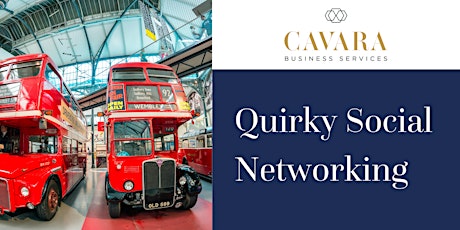 Networking90 Quirky Business Socials at The London Transport Museum tickets