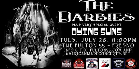 American Made Concerts Presents: The Darbies +special guests Glam City!