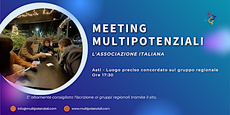 Meeting Multipotenziali | Piemonte