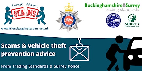 Friends Against Scams (including vehicle theft prevention advice)