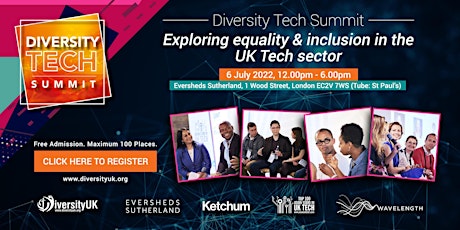 Diversity Tech Summit 2022 tickets