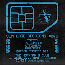 Burner Records presents: Sim Card Sessions #3 primary image