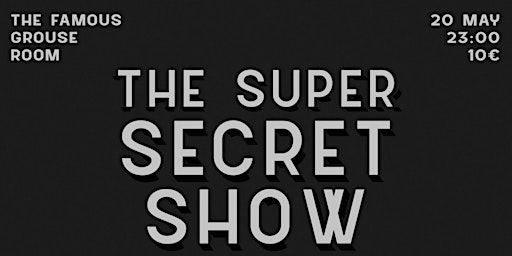 The Super Secret Show Lisbon