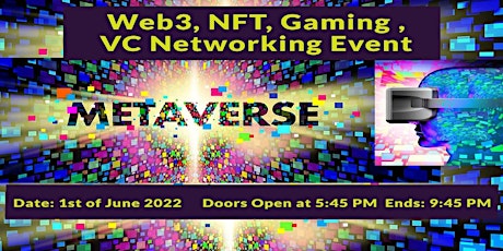 Web3, NFT Gaming, VC Networking Event tickets