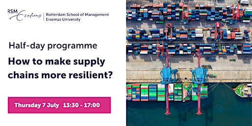 Programme - How to make supply chains more resilient?