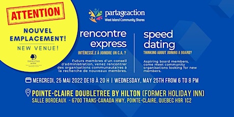 Rencontre express Partage-Action | Speed Dating Community-Shares billets