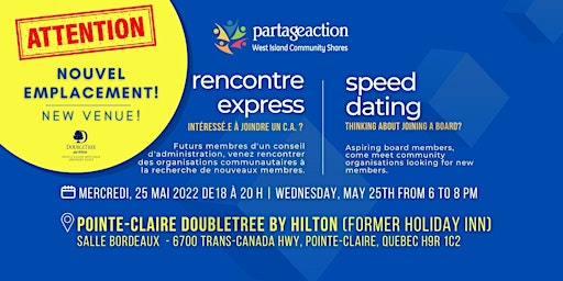 Rencontre express Partage-Action | Speed Dating Community-Shares