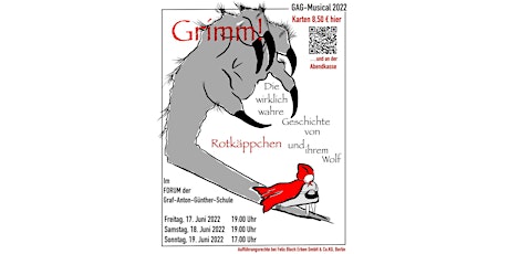 GAG-Musical 2022: Grimm! Tickets