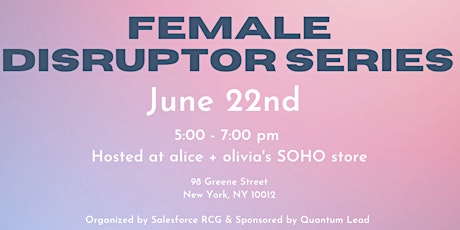 Female Disruptor Series - Bridging Digital & Physical Retail Experiences tickets