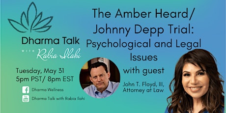 The Amber Heard/Johnny Depp Trial: Psychological & Legal Issues tickets