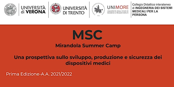 MSC- Mirandola Summer Camp