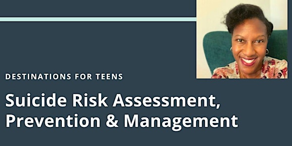 Suicide Prevention, Risk Assessment, and Management